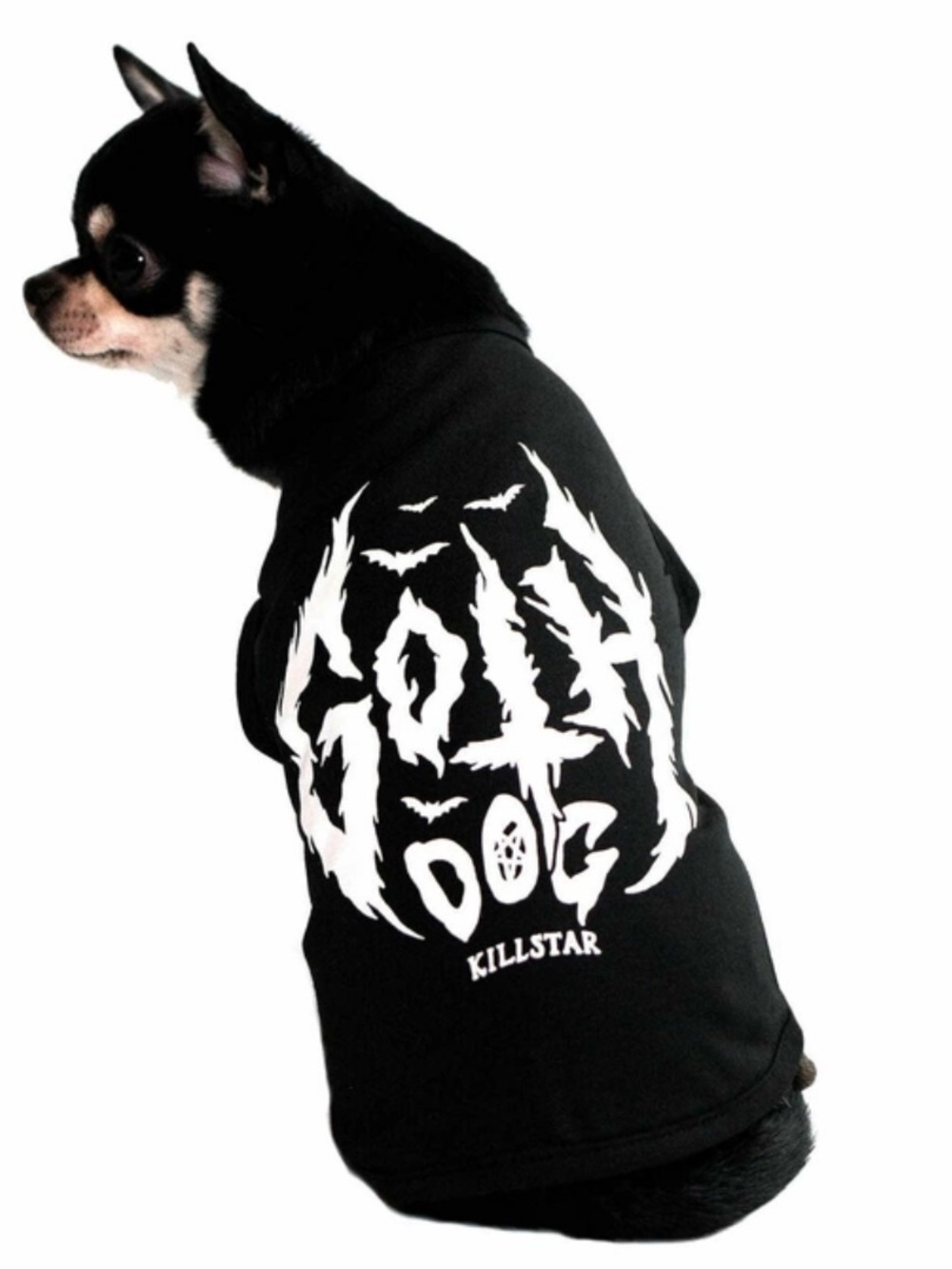 Killstar Goth Dog Pet Vest Size Medium